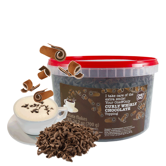One&Only Curly Whirly Chocolate Topping
