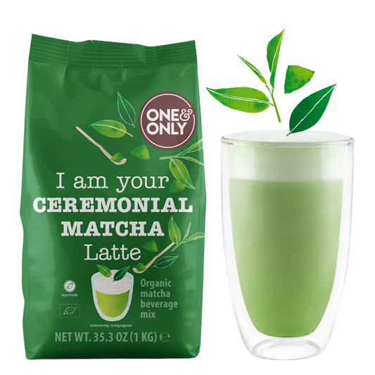 One&Only Organic Ceremonial Matcha Latte