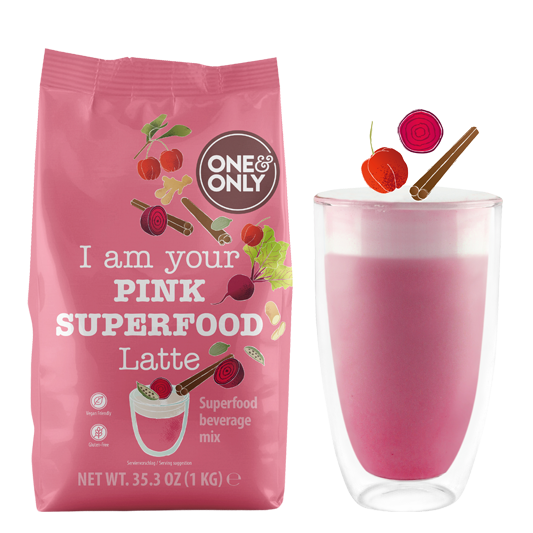One&Only Pink Superfood Latte