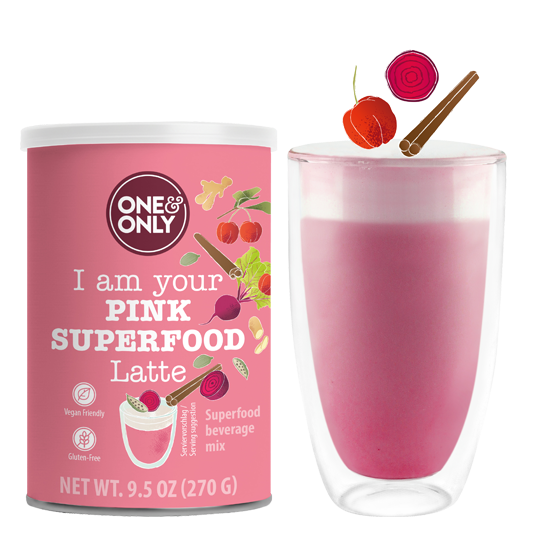 One&Only Pink Superfood Latte