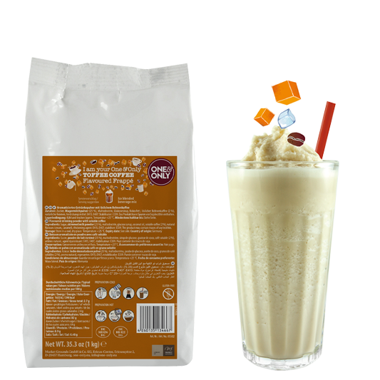 One&Only Toffee Coffee Flavoured Frappé