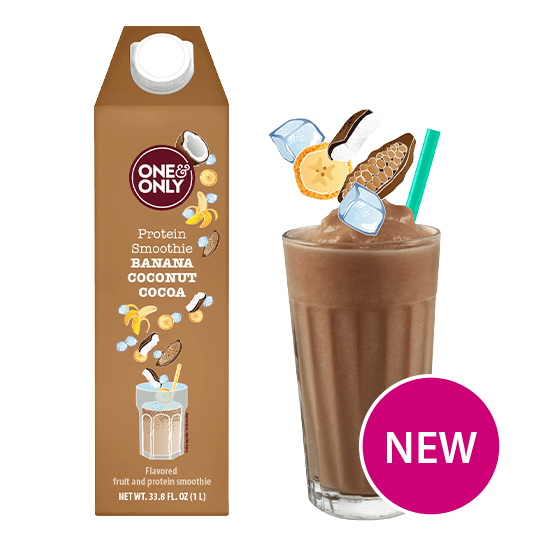 One&Only Banana Coconut Cocoa Protein Smoothie