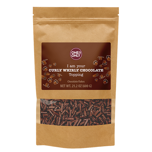 One&Only Curly Whirly Chocolate Topping